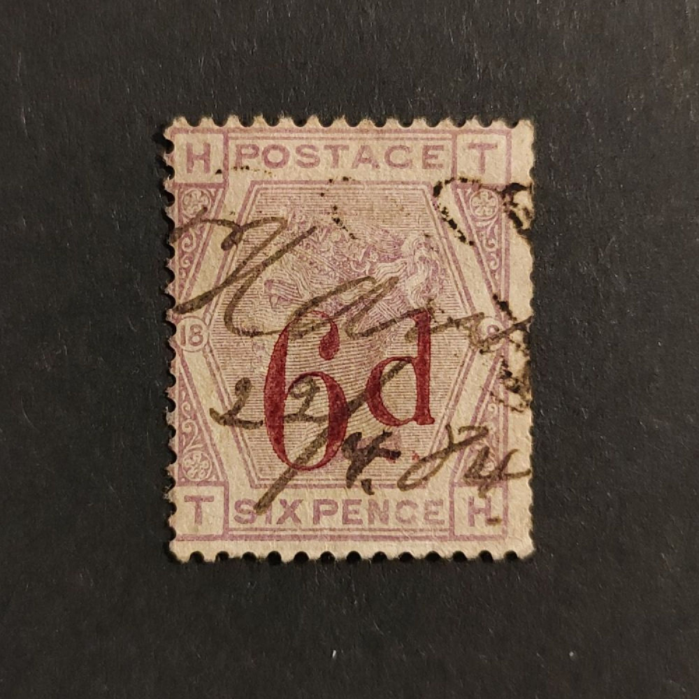 Známka Velká Británie, SG162 (Mi. 71)#, 6/6P Známka Velká Británie, SG162 (Mi. 71)#, 6/6P