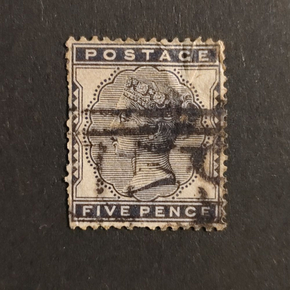 Známka Velká Británie, SG169 (Mi. 62)#, 5P Známka Velká Británie, SG169 (Mi. 62)#, 5P