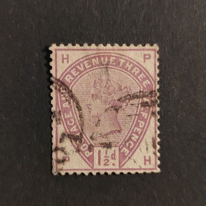 Sello Gran Bretaña, SG188 (Mi. 73), Usado #, 1½P