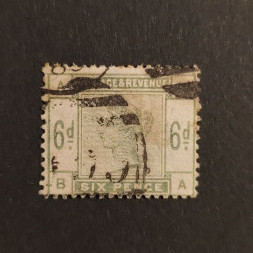 Známka Velká Británie, SG194 (Mi. 79)#, 6P Známka Velká Británie, SG194 (Mi. 79)#, 6P