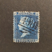Známka Velká Británie, SG45 (Mi. 17)#, 2P Známka Velká Británie, SG45 (Mi. 17)#, 2P