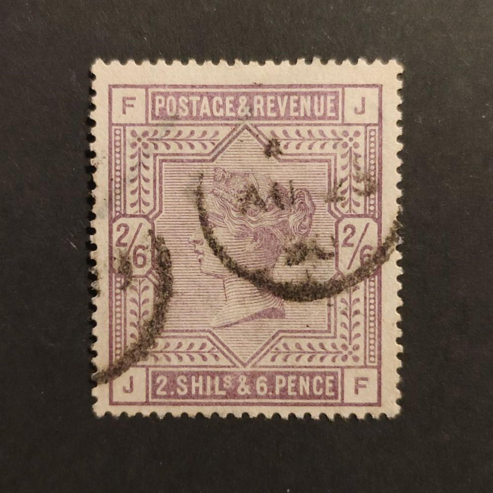 Stamp Great Britain, SG178 (Mi. 82x), Used #, 2´6Sh´P Stamp Great Britain, SG178 (Mi. 82x), Used #, 2´6Sh´P