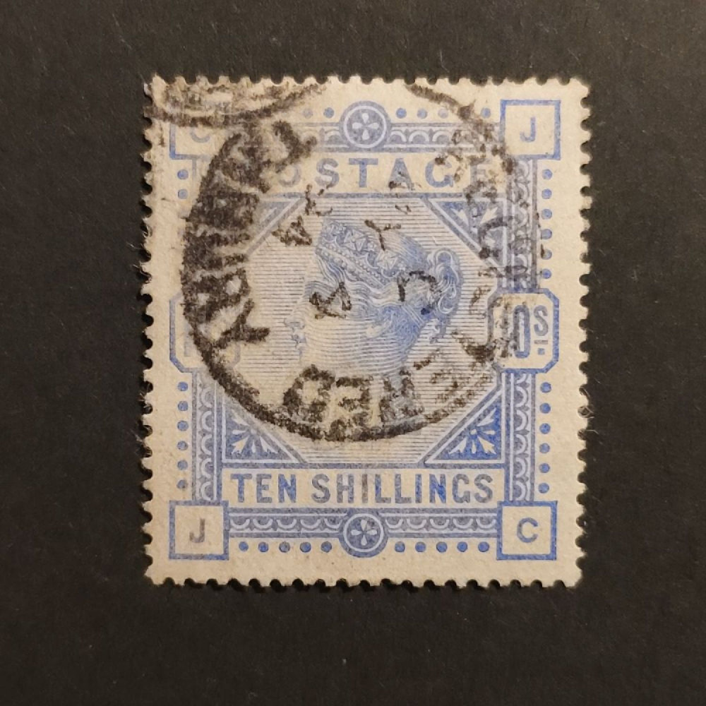 Známka Velká Británie, SG183 (Mi. 84ax)#, 10Sh Známka Velká Británie, SG183 (Mi. 84ax)#, 10Sh