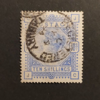 Známka Velká Británie, SG183 (Mi. 84ax)#, 10Sh