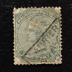Briefmarke Mauritius, SG103 (Mi. 67)#, 2 c