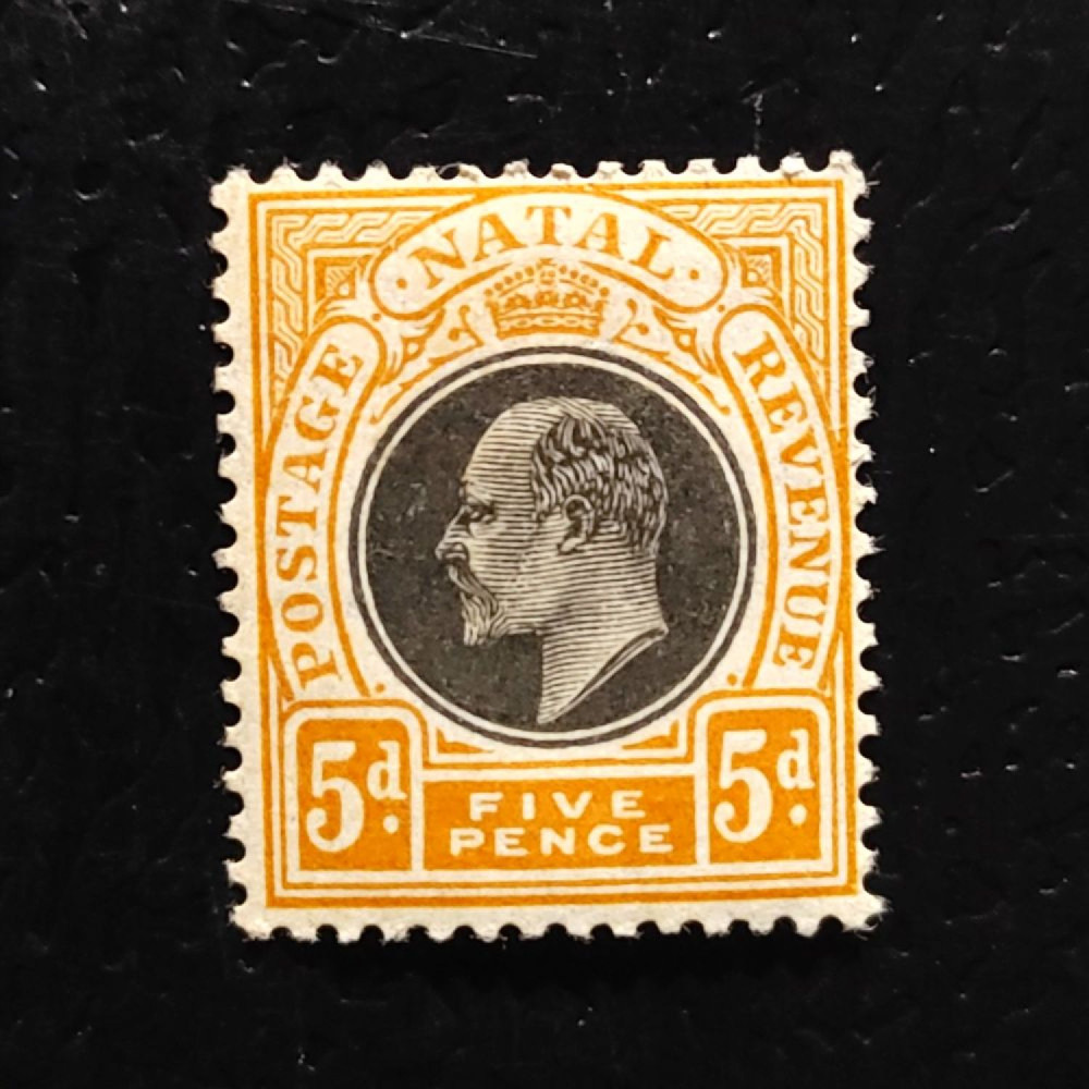 Sello Natal, SG153 (Mi. 81), MNH, 5 d