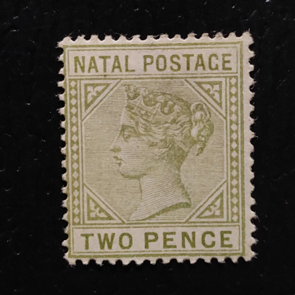 Sello Natal, SG107 (Mi. 51II), MH, 2 d