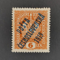 Známka ČSR, Pof.35**, II. typ, 6h