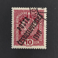 Známka ČSR, Pof.36#, I. typ, 10h Známka ČSR, Pof.36#, I. typ, 10h