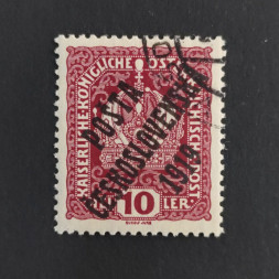 Známka ČSR, Pof.36#, I. typ, 10h Známka ČSR, Pof.36#, I. typ, 10h