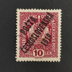 Známka ČSR, Pof.36#, I. typ, 10h Známka ČSR, Pof.36#, I. typ, 10h