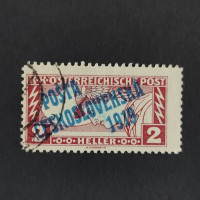 Stamp Czechoslovakia, Pof.57A (Mi. 69), Used #, 2h