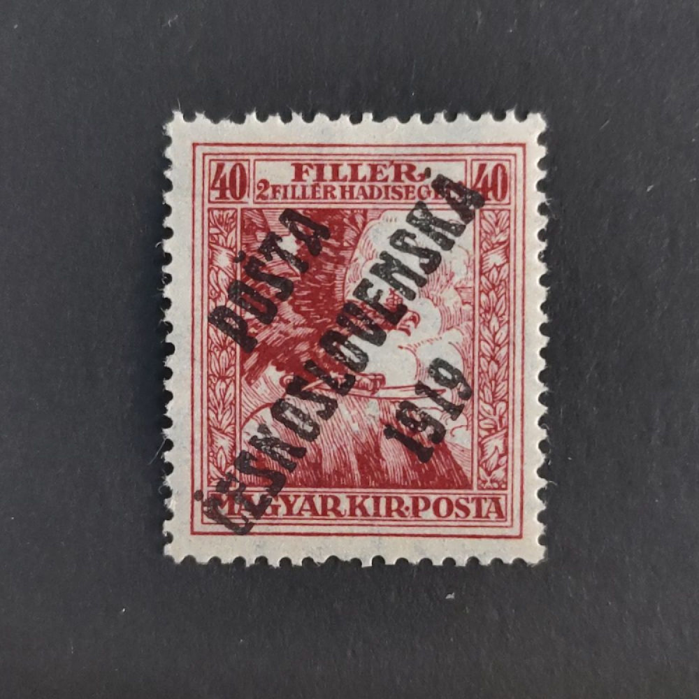 Známka ČSR, Pof.98**, III. typ, 40+2f Známka ČSR, Pof.98**, III. typ, 40+2f