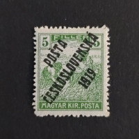 Známka ČSR, Pof.103**, I. typ, 5f Známka ČSR, Pof.103**, I. typ, 5f