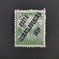 Známka ČSR, Pof.103**, III. typ přetisku, 5f