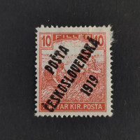 Známka ČSR, Pof.105*, III, 10f
