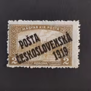 Briefmarke Tschechoslowakie, Pof.115 (Mi. 134)*, 2K