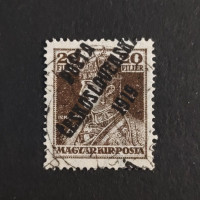 Známka ČSR, Pof.120#, IV. typ přetisku, 20f