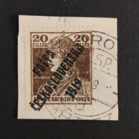 Výstřižek ČSR, Pof.120#, III. typ přetisku, 20f