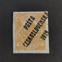 Známka ČSR, Pof.125z*, III. typ přetisku