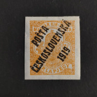 Známka ČSR, Pof.125z*, IV. typ přetisku