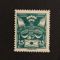 Známka ČSR, Pof.149*, typ II, 25h