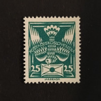 Známka ČSR, Pof.149**, typ II, 25h