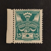 Známka ČSR, Pof.149*, typ I, 25h