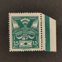 Známka ČSR, Pof.149**, typ II, 25h