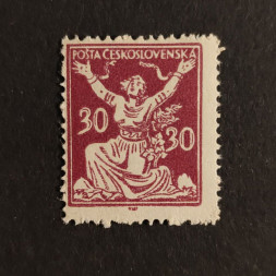Známka ČSR, Pof.153**, 30h Známka ČSR, Pof.153**, 30h