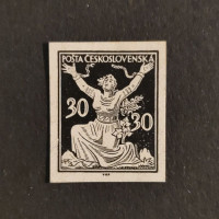 Zkusmý tisk ČSR, Pof.153(*), 30h