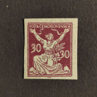 Zkusmý tisk ČSR, Pof.153(*), 30h