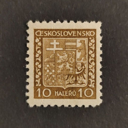 Známka ČSR, Pof.249a*, 10h