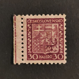 Známka ČSR, Pof.252x*, 30h Známka ČSR, Pof.252x*, 30h
