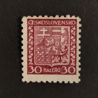 Známka ČSR, Pof.252*, 30h Známka ČSR, Pof.252*, 30h