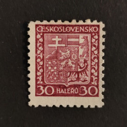 Známka ČSR, Pof.252*, 30h Známka ČSR, Pof.252*, 30h