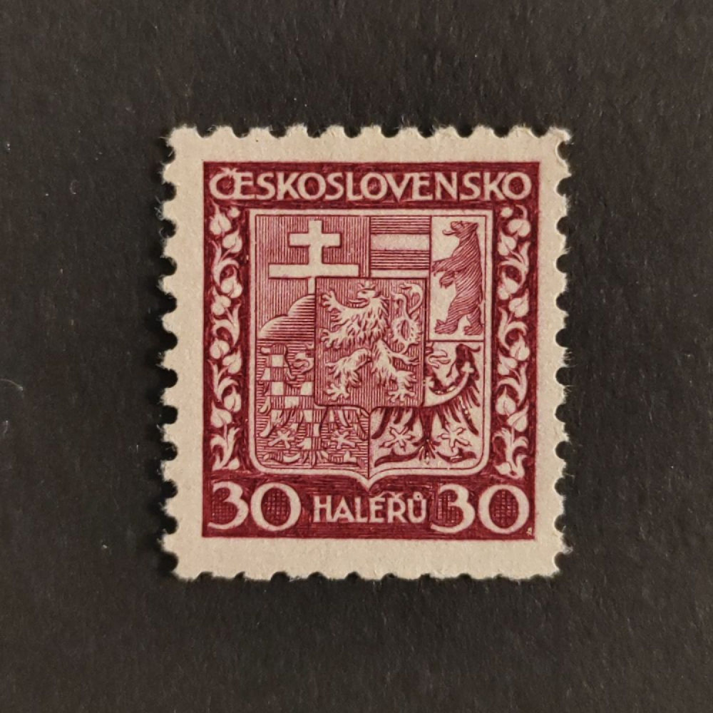 Známka ČSR, Pof.252**, 30h Známka ČSR, Pof.252**, 30h