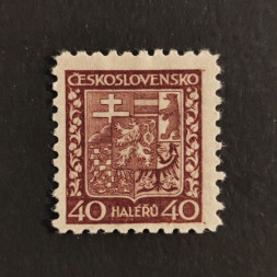 Známka ČSR, Pof.253x*, 40h Známka ČSR, Pof.253x*, 40h