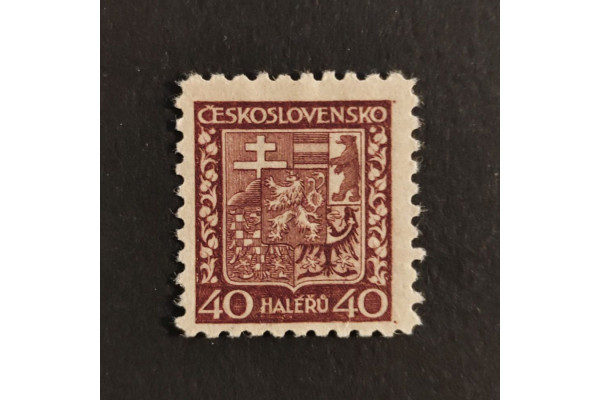 Známka ČSR, Pof.253x*, 40h