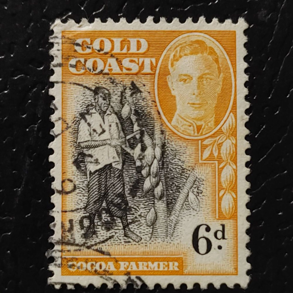 Sello Costa de Oro, SG142 (Mi. 127), Usado #, 6