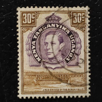 Sello Kenia, Uganda y Tanganica, SG142, Usado #