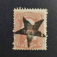 Stamp United States, Mi.18W (SG 96), Used #