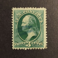 Stamp United States, Mi. (Scott 184), Used #