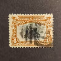 Známka Spojené státy, Mi.134 (SG 302)#