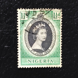 Známka Nigérie, SG68 (Mi. 70)#, 1 1/2 d