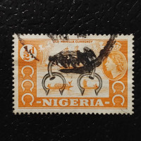 Sello Nigeria, SG69 (Mi. 71), Usado #, 1/2 d