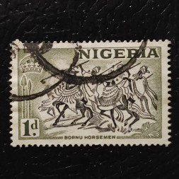 Sello Nigeria, SG70 (Mi. 72), Usado #, 1 d