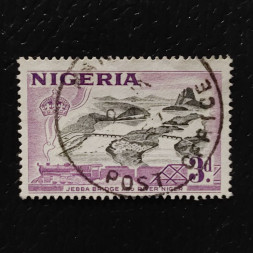 Selo Nigéria, SG76 (Mi. 79), Usado #, 1 s