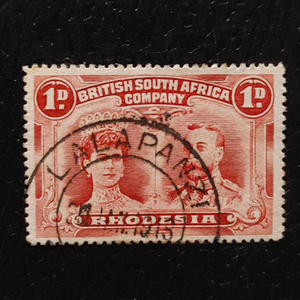 Selo Rodésia, SG123 (Mi. GB-SC 102), Usado #, 1 d