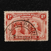 Známka Rhodesie, SG123 (Mi. GB-SC 102)#, 1 d